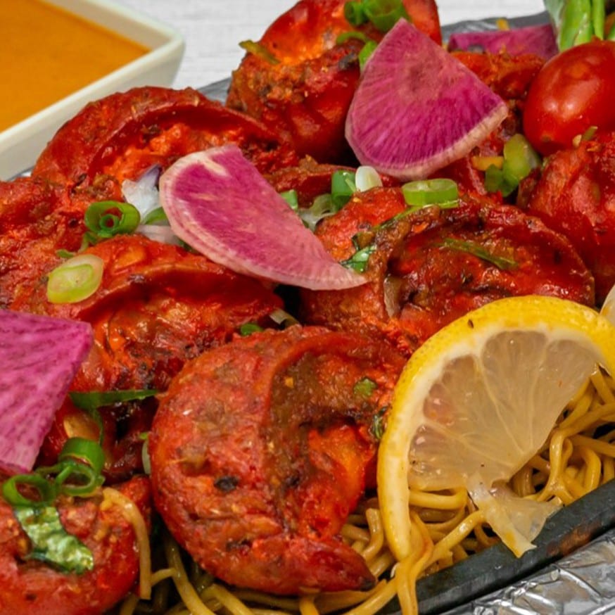 Tandoori Veg Momo.
