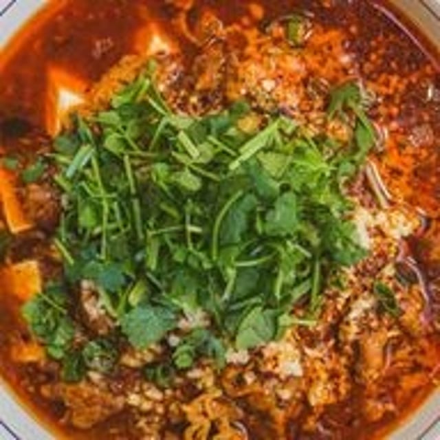 Chicken Hot & Sour Soup.