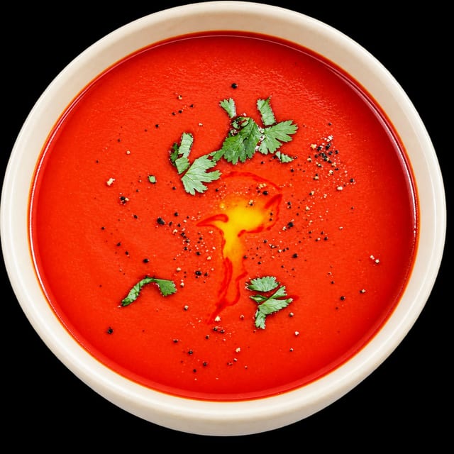 Tomato Soup Vegan.