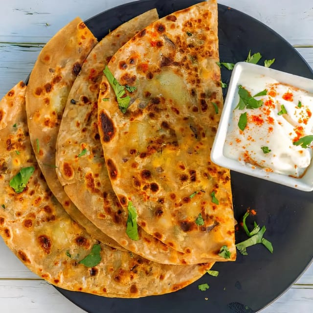 Aloo Paratha.