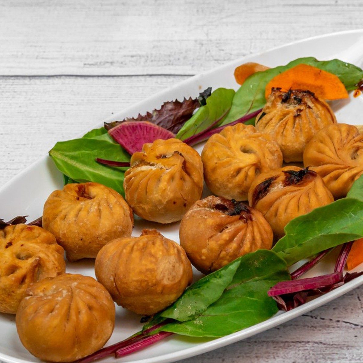 Fried Chicken Momo.