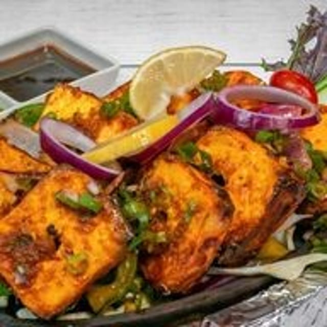 Tandoori Paneer Tikka.
