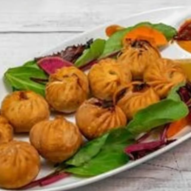 Fried Veg Momo.