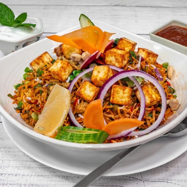 Paneer Biryani.