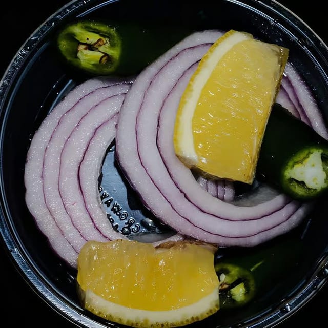 Onion Lemon Chilli.