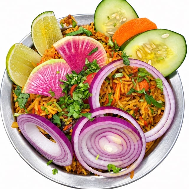 Veg Biryani.