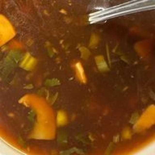 Veg Hot & Sour Soup.