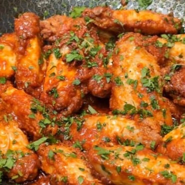 Spicy Chicken Wings.