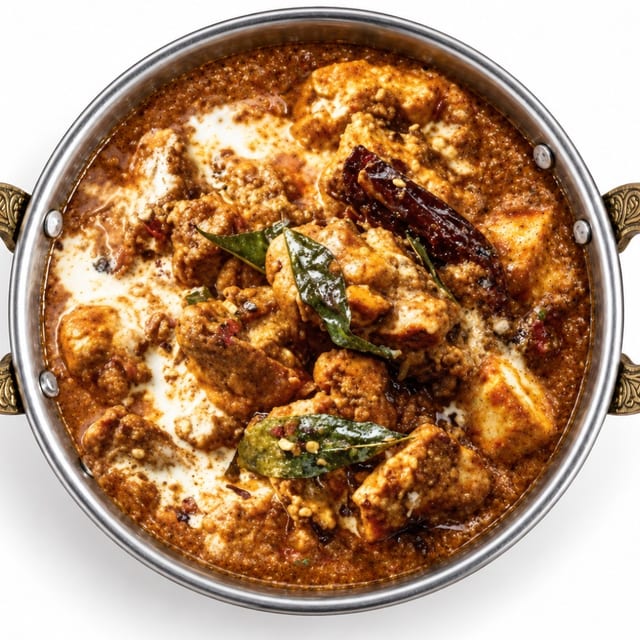 Curry w/ Goat, Lamb or Seafood Curry.