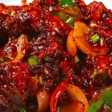 Chilli Chicken-Dry.