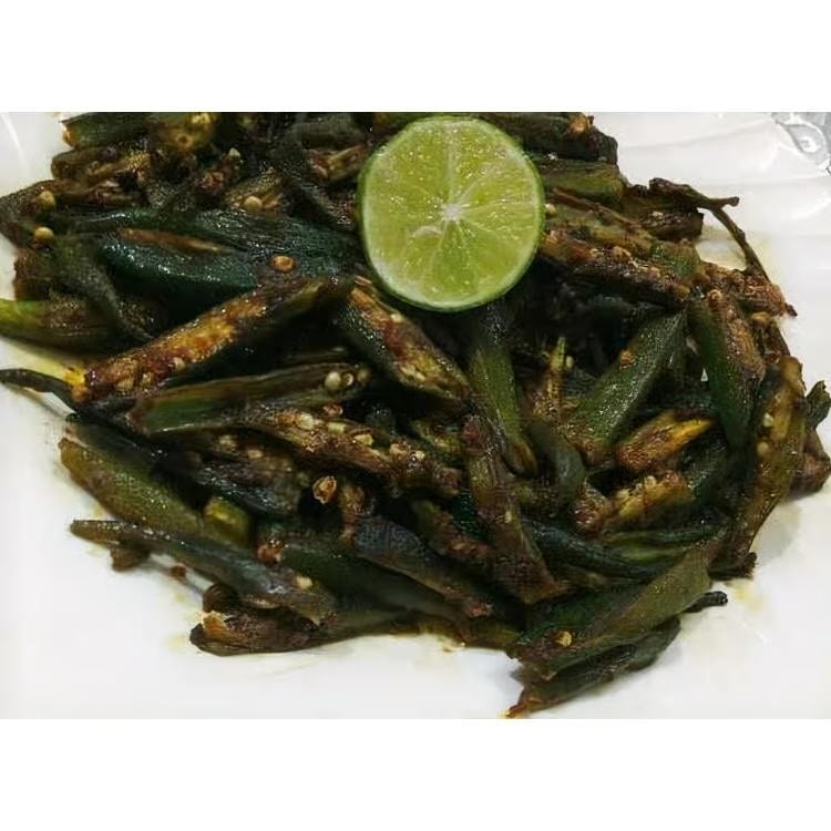 Tawa Okra Fry.
