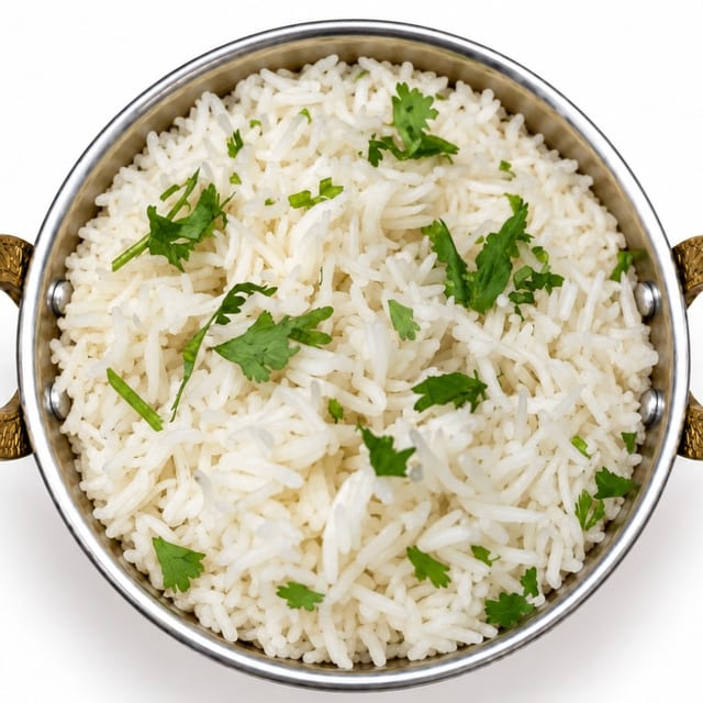 Plain Rice.