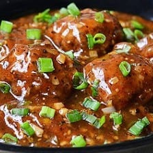 Vegetable Manchurian Gravy.