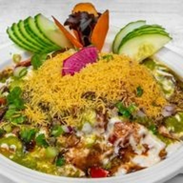 Samosa Chaat.