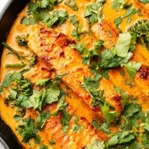 Salmon Coconut.