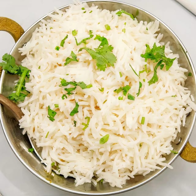 Plain Rice.