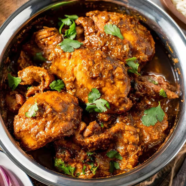Chicken Vindaloo.
