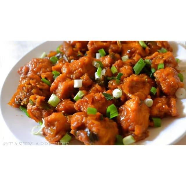Chicken Manchurian Dry.