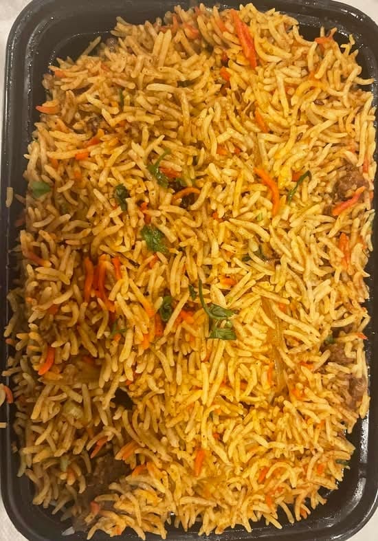 Goat Biryani.
