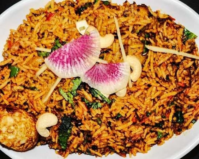 Vegetable Biryani.